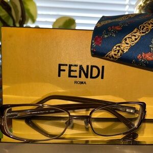 Fendi Chic Brown Women's Glasses